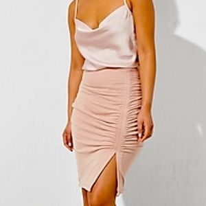 High waisted skirt